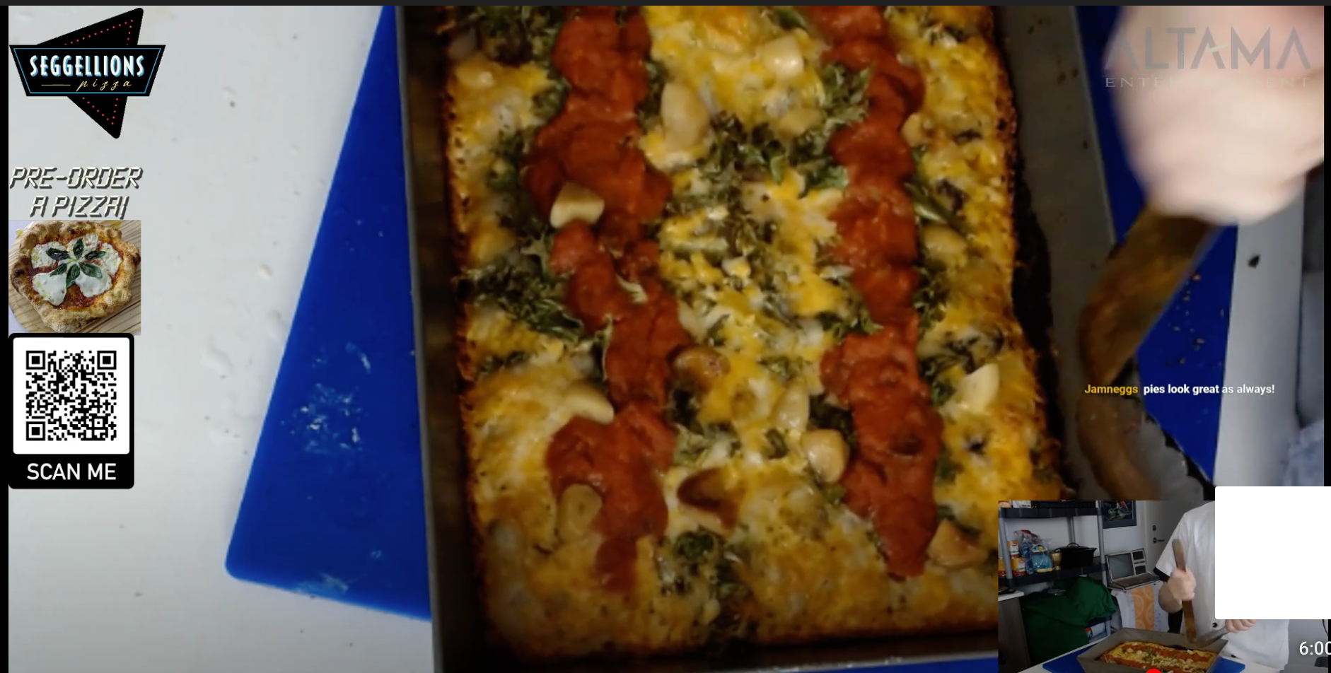 Load video: Seggellion&#39;s Pizza