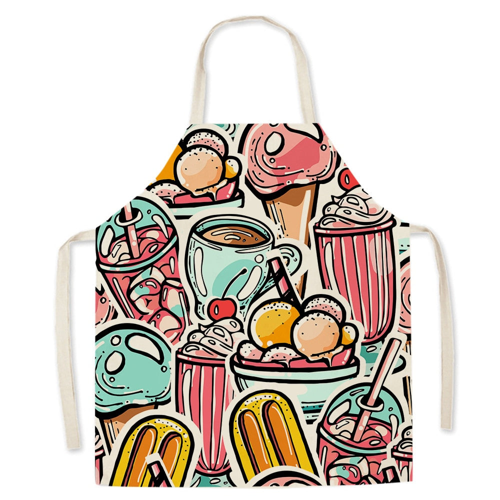 Medium Duty Food Print Apron