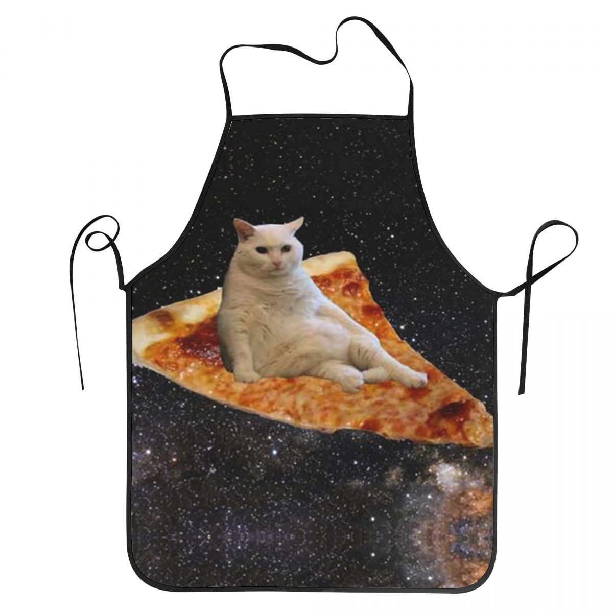 Pizza Cat Bib Apron