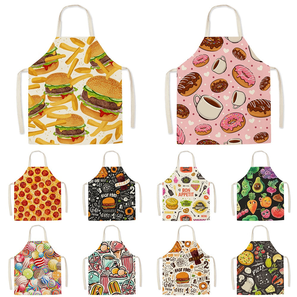 Medium Duty Food Print Apron