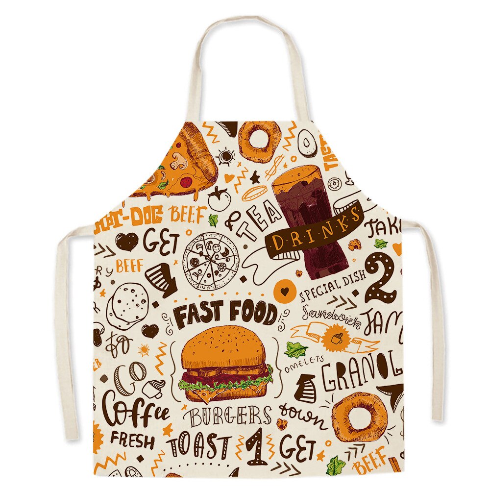 Medium Duty Food Print Apron