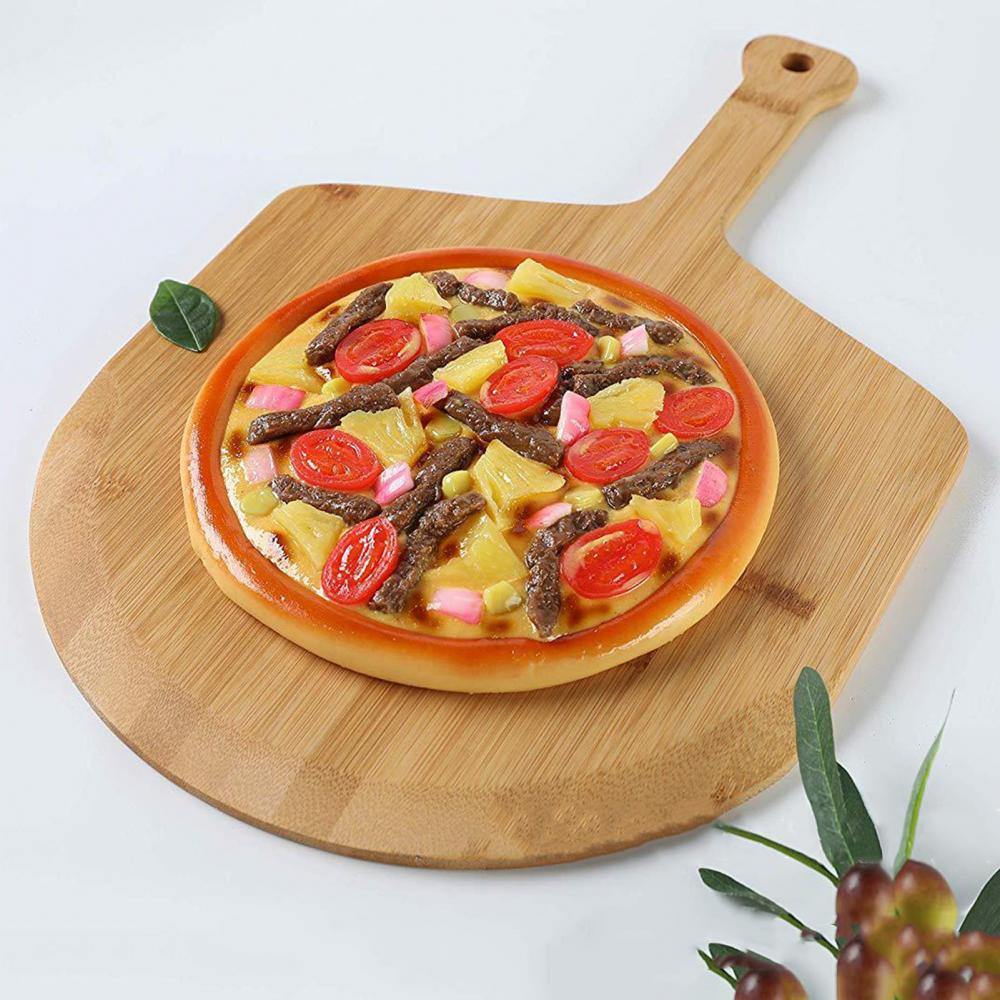 Bamboo Pizza Peel Wood Launch