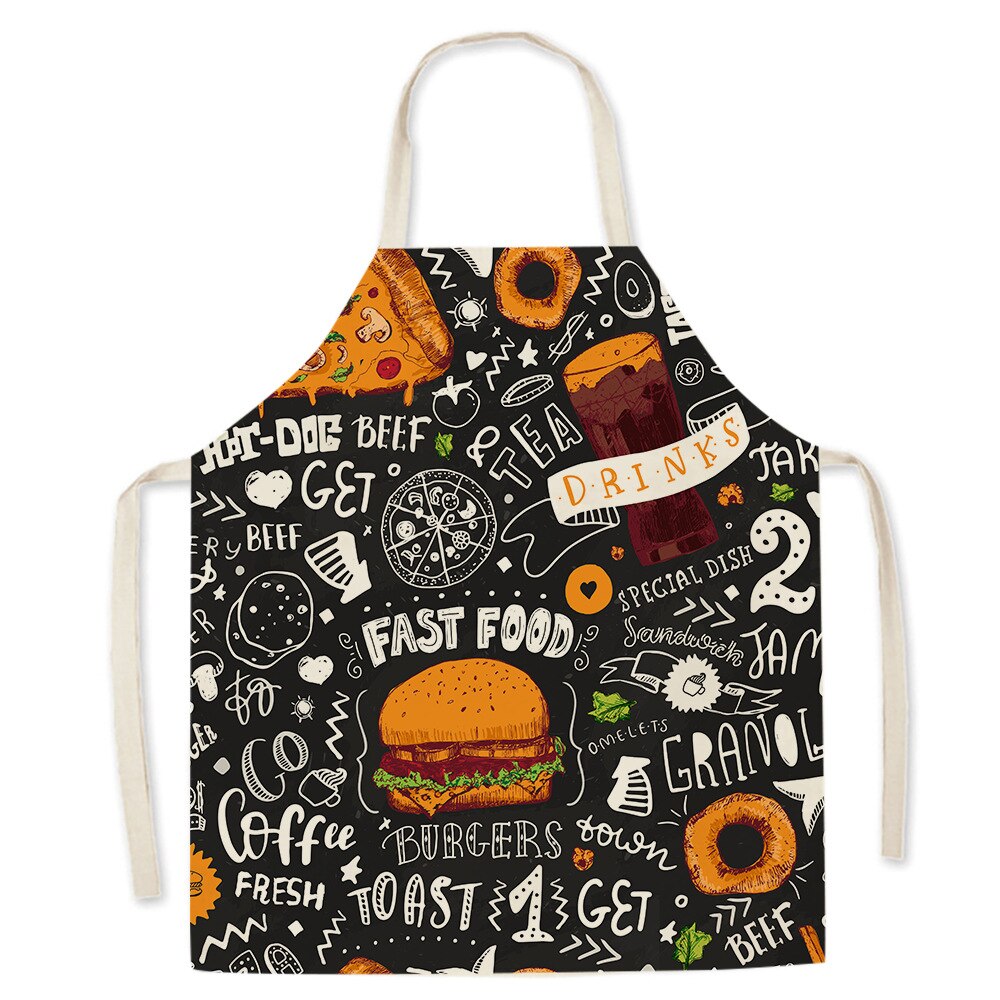 Medium Duty Food Print Apron