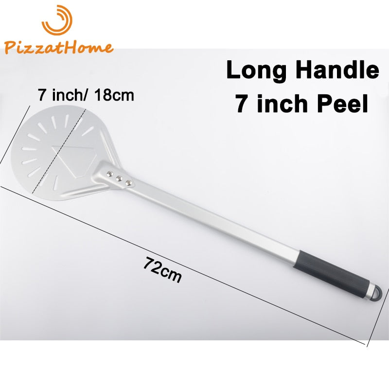 Perforated Pizza Turning Peel PizzAtHome Handle length 7/ 8/ 9 Inch