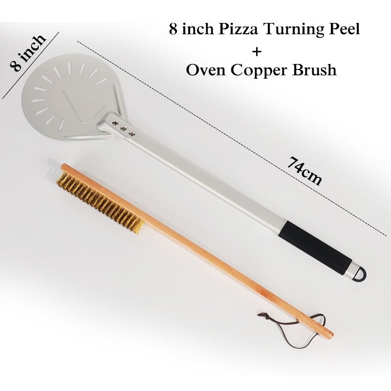 Perforated Pizza Turning Peel PizzAtHome Handle length 7/ 8/ 9 Inch