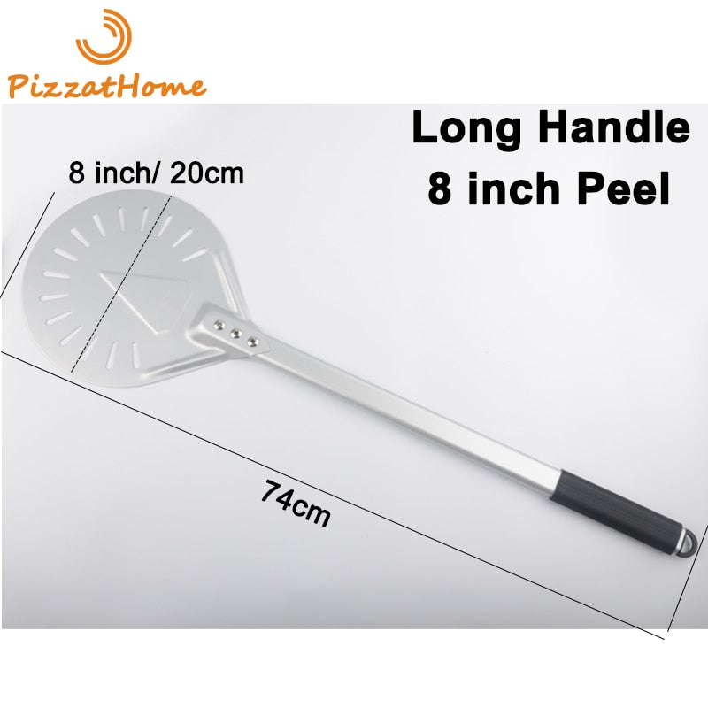 Perforated Pizza Turning Peel PizzAtHome Handle length 7/ 8/ 9 Inch