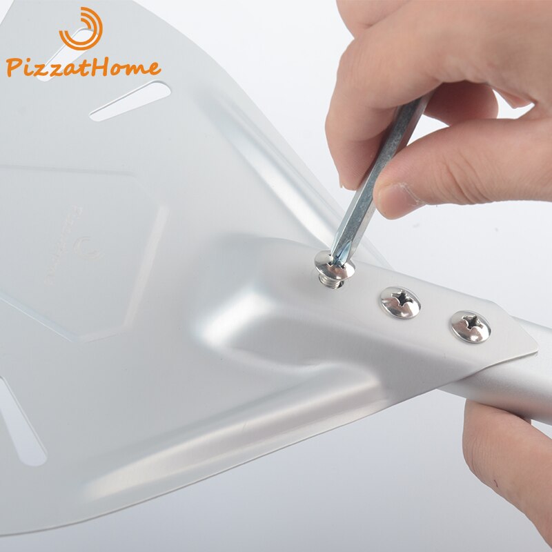 Perforated Pizza Turning Peel PizzAtHome Handle length 7/ 8/ 9 Inch