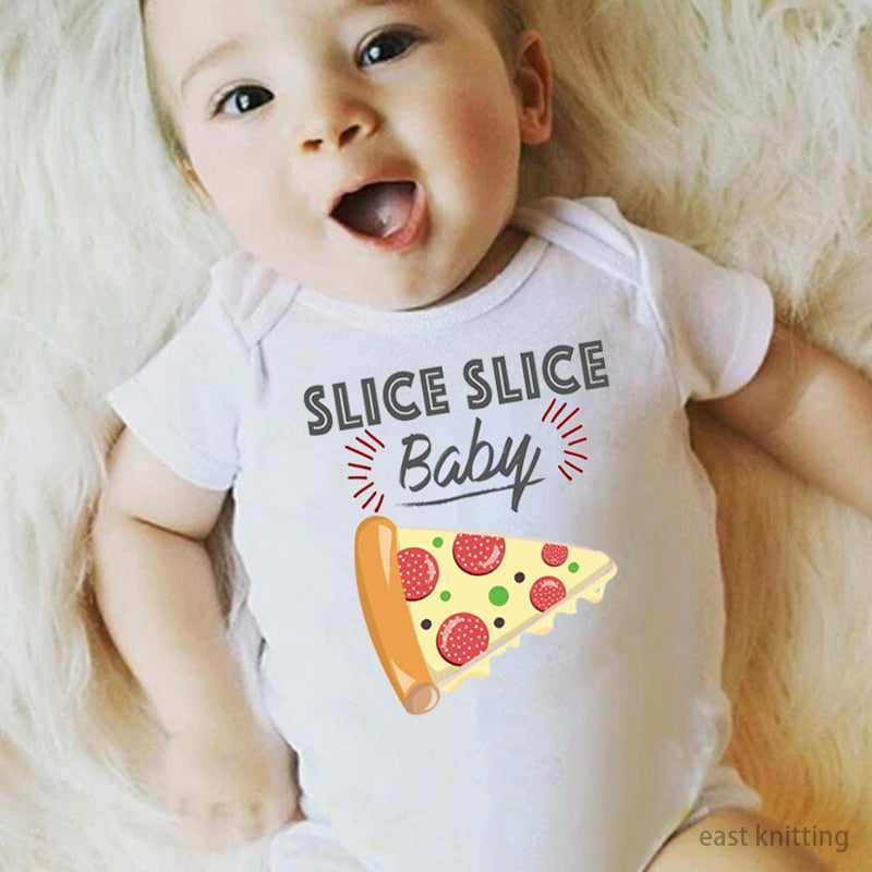 Newborn Pizza Romper