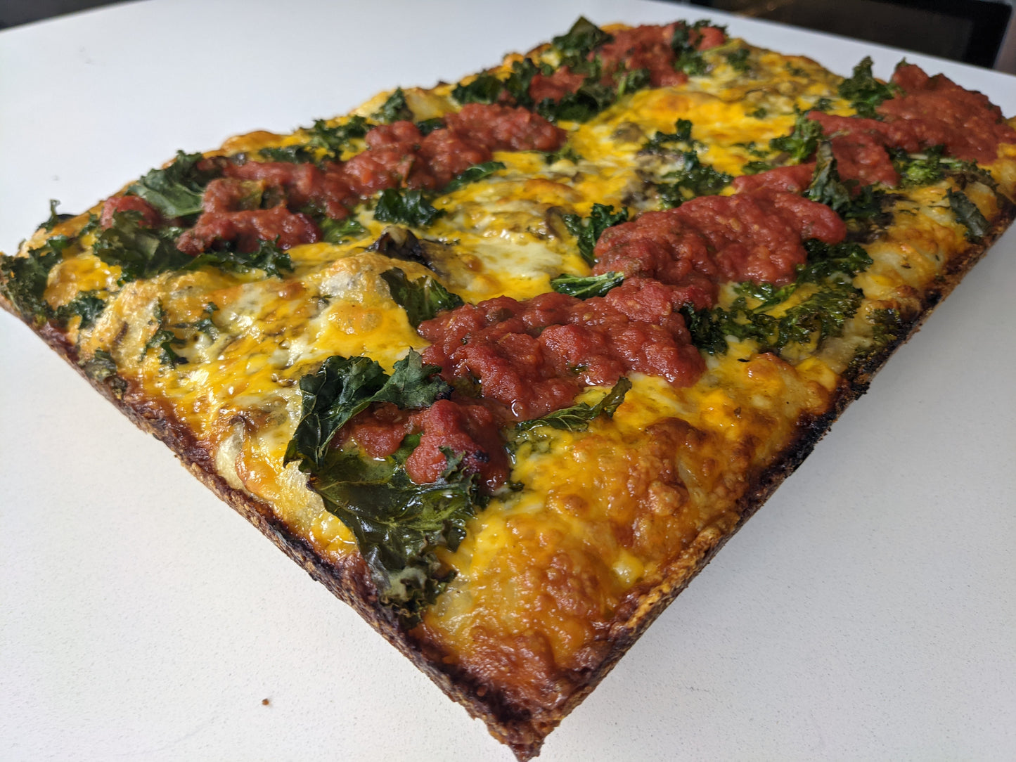 Detroit Style Pizza Vegetable (Thunderbird - 12 slice)