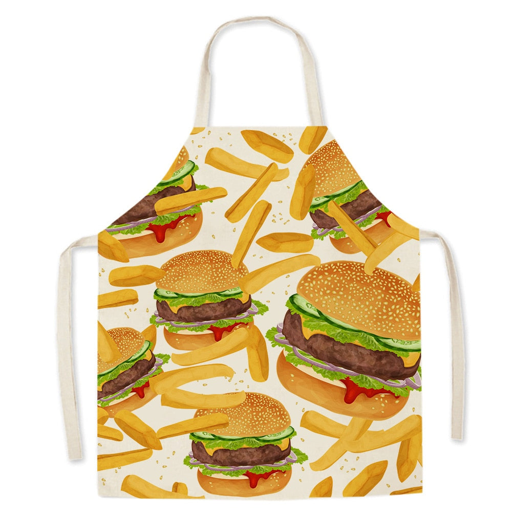 Medium Duty Food Print Apron