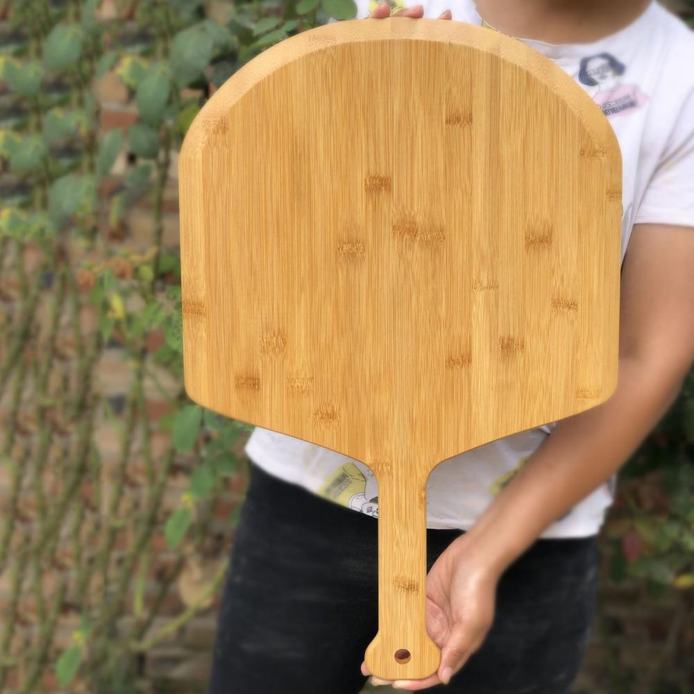 Bamboo Pizza Peel Wood Launch