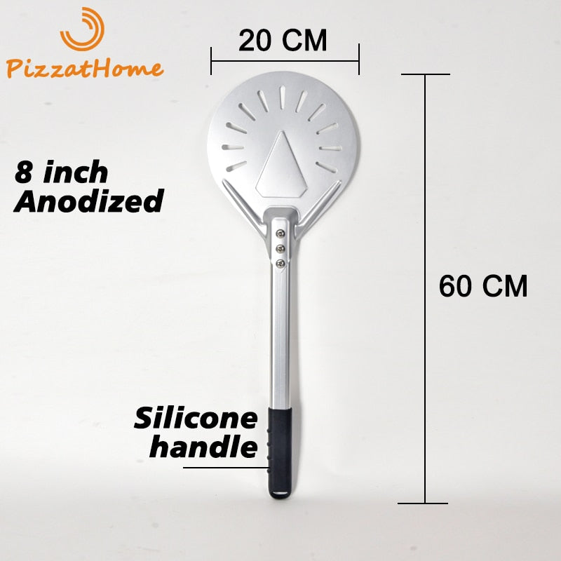 Perforated Pizza Turning Peel PizzAtHome Handle length 7/ 8/ 9 Inch