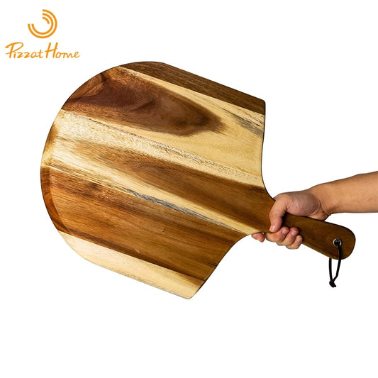 14 inch Acacia Wood Pizza Launch Peel