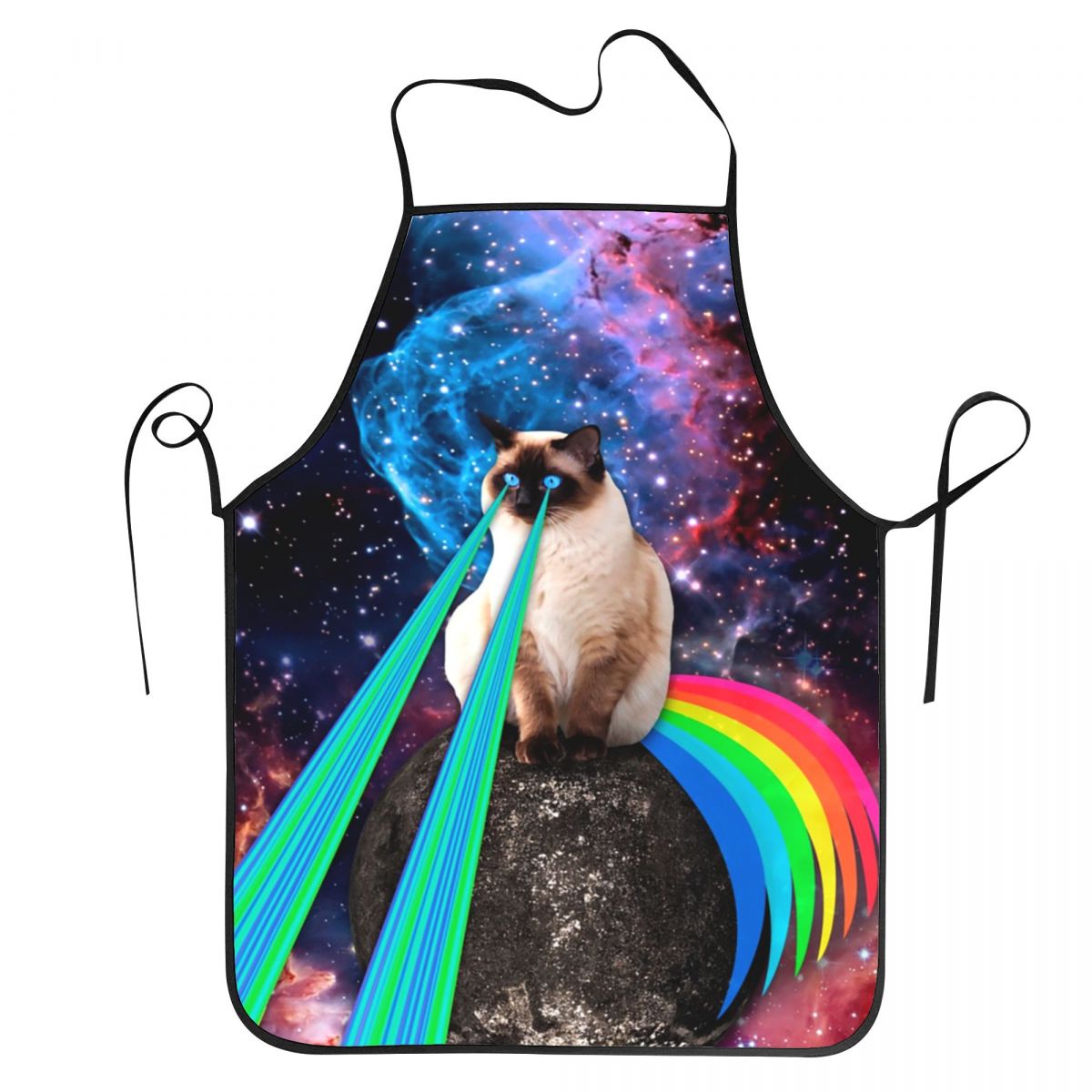 Pizza Cat Bib Apron