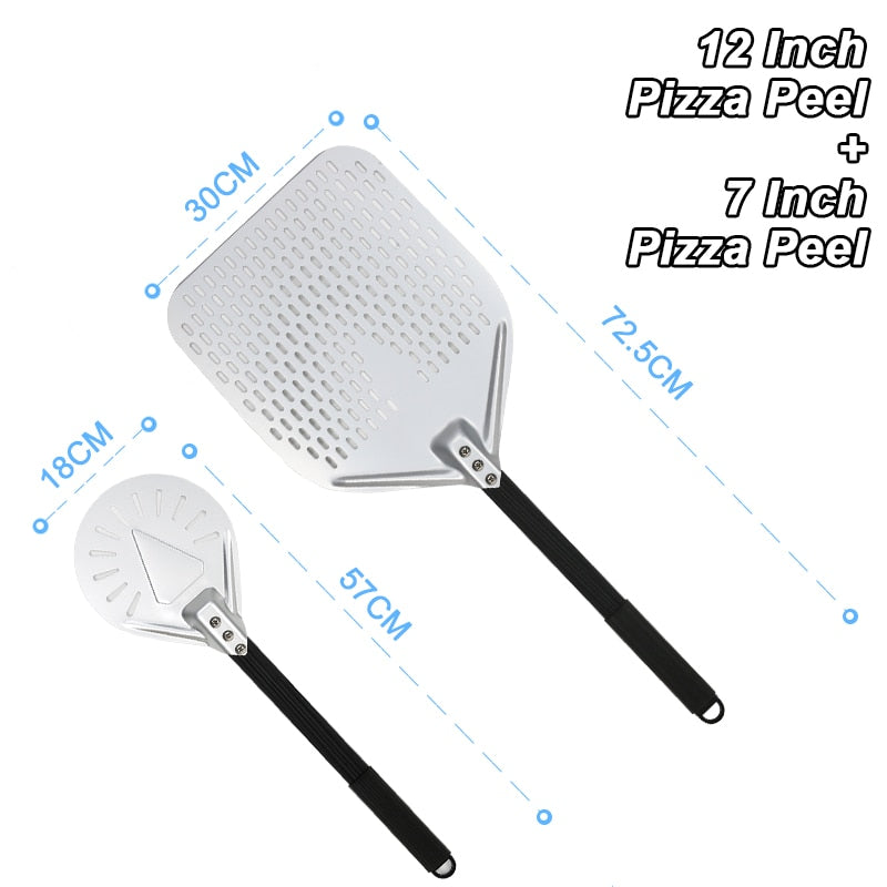 Pizza Peel Aluminum 12 & 14 inches