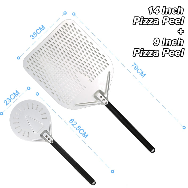 Pizza Peel Aluminum 12 & 14 inches