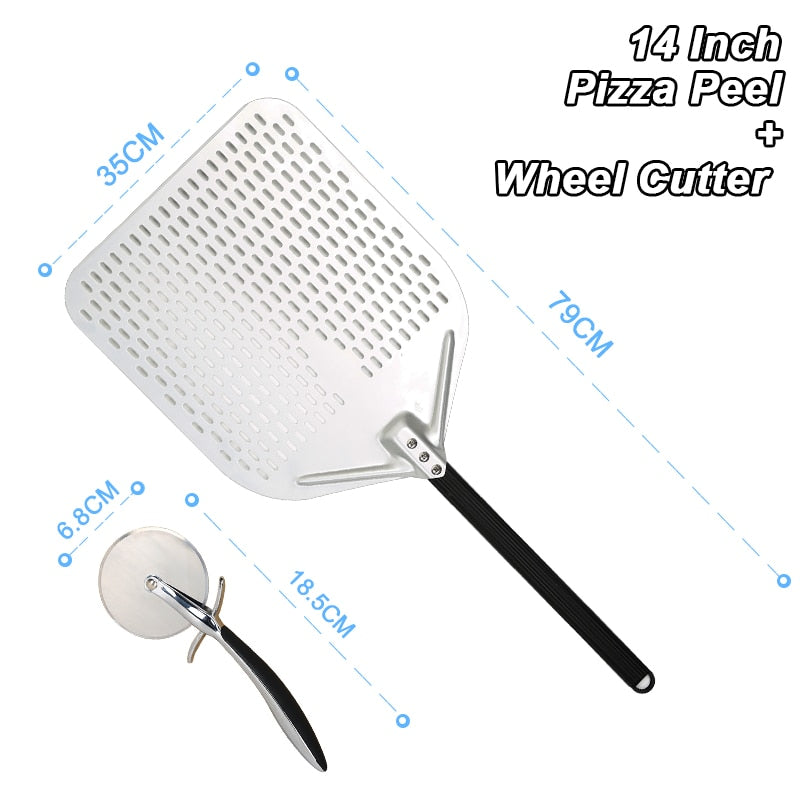 Pizza Peel Aluminum 12 & 14 inches