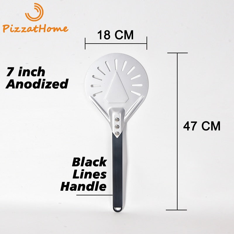 Perforated Pizza Turning Peel PizzAtHome Handle length 7/ 8/ 9 Inch