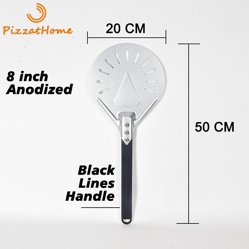 Perforated Pizza Turning Peel PizzAtHome Handle length 7/ 8/ 9 Inch