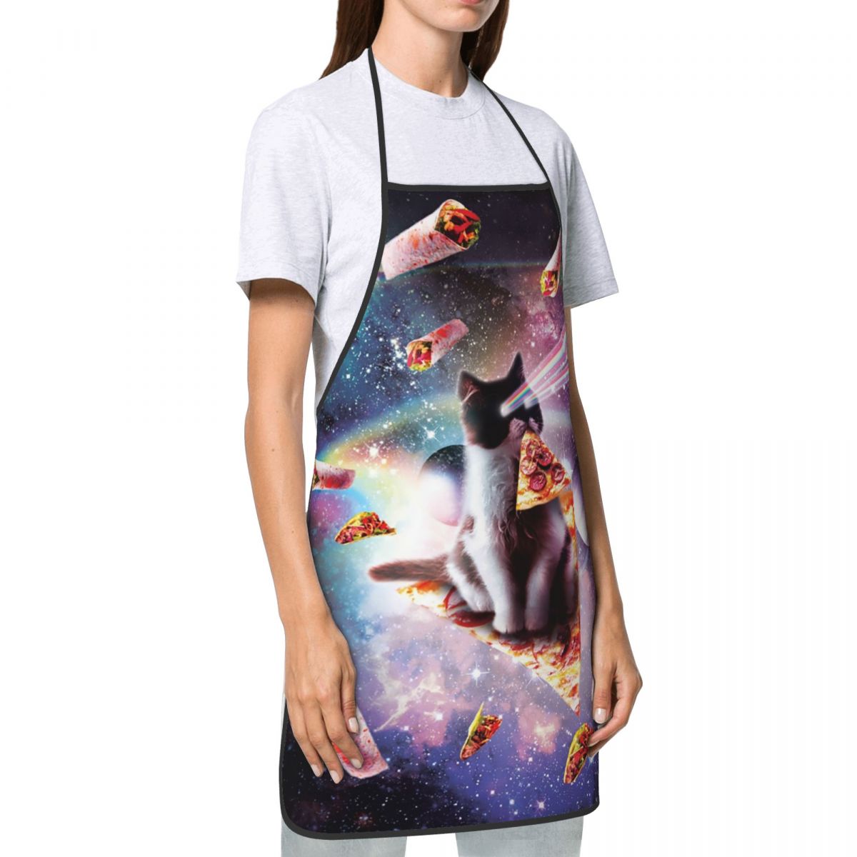 Cat Pizza Apron