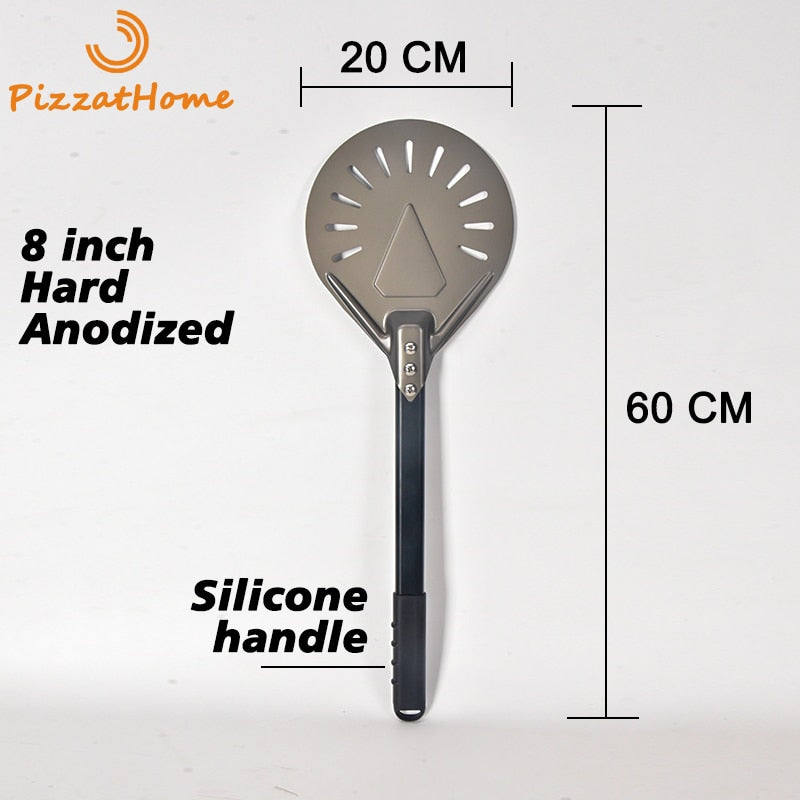 Perforated Pizza Turning Peel PizzAtHome Handle length 7/ 8/ 9 Inch